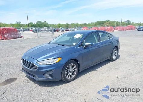 2019 Ford Fusion Se z USA, uszkodzony, nr VIN 3FA6P0HD2KR126379
